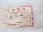 New Genuine Oem Honda Nos 70 CT90 Jet Set 16012-077-004. Fixed Price $38.99.