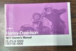 Harley Davidson Oem Amf 1977 Fl/flh Shovelhead Factory Owner's Manual Book!. Fixed Price $39.99.