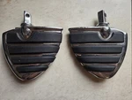 Kuryakyn Iso Wing Mini Floor Boards Chrome With Male Mount Adapters 4450. Fixed Price $99.99.