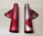 Honda 51602-107-670Z 51606-107-670Z Headlight Mount Fork Covers CB100 1970-71. Fixed Price $41.24.