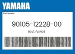 Yamaha Genuine Bolt, Flange 90105-12228-00. Fixed Price $19.57.