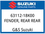 Suzuki Oem Part 63112-18K00 Fender,rear. Fixed Price $60.73.