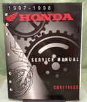 Genuine Honda 61MAT01 CBR1100XX Service Manual 1997-1998. Fixed Price $50.27.