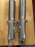 Harley Davidson Showa R46502-09 L46495-09 G5B3-00 Fork Lower. Fixed Price $125.00.