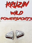 2007 Harley Softail Fatboy Chrome Rear Axle Swingarm Covers Pair Oem. Fixed Price $74.00.