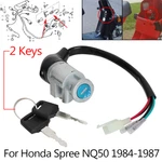 For Honda Spree NQ50 1984-1987 Ignition Switch W/ 2 Keys Harness Kit Scooter. Fixed Price $25.99.